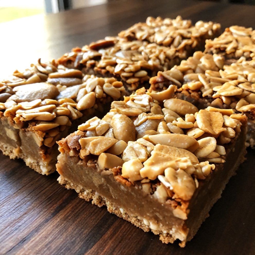 Easy No-Bake Peanut Butter Oat Bars
