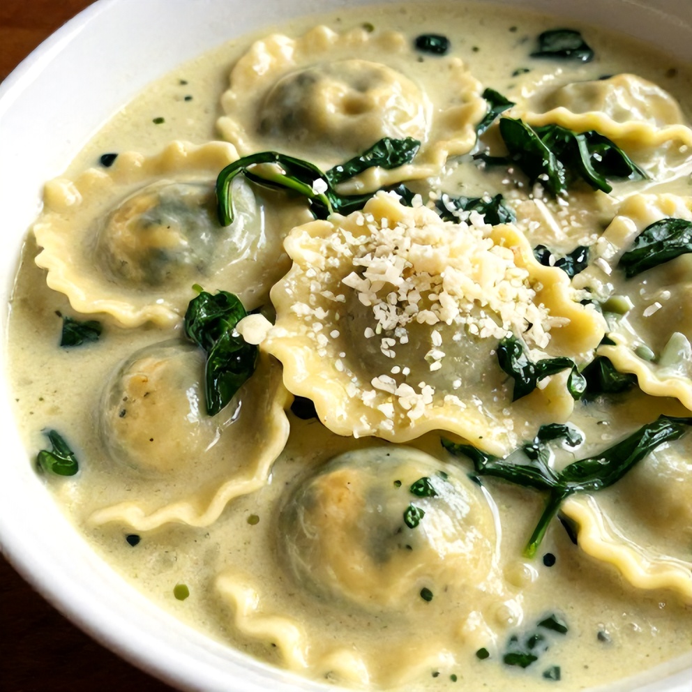 Easy Ravioli Soup