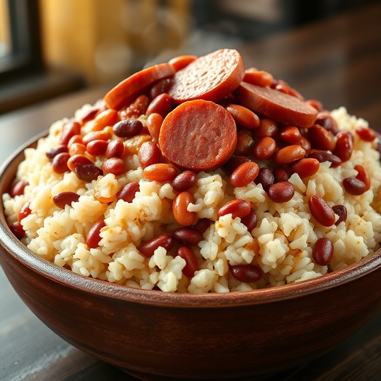 easy red beans and rice recipe