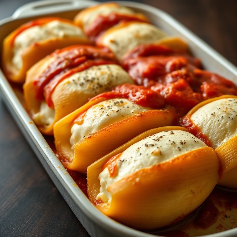 easy ricotta stuffed shells