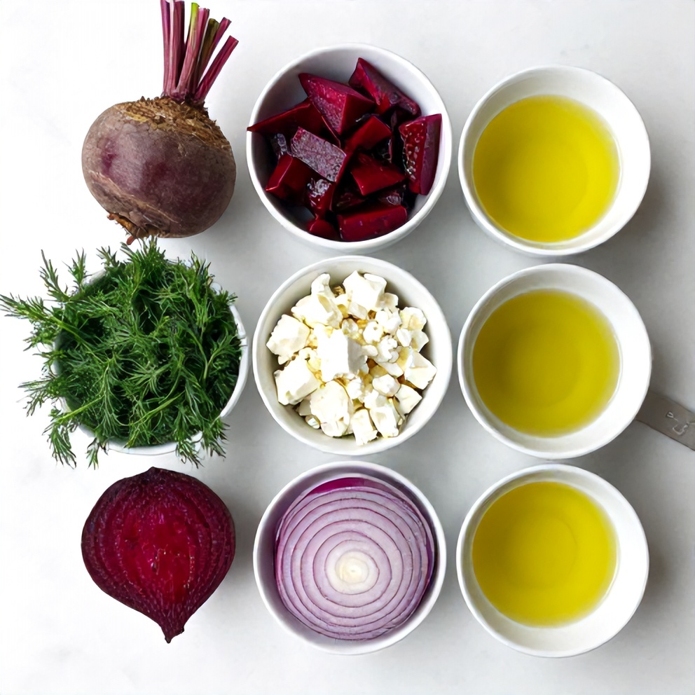 Roasted Beet Salad Ingredients