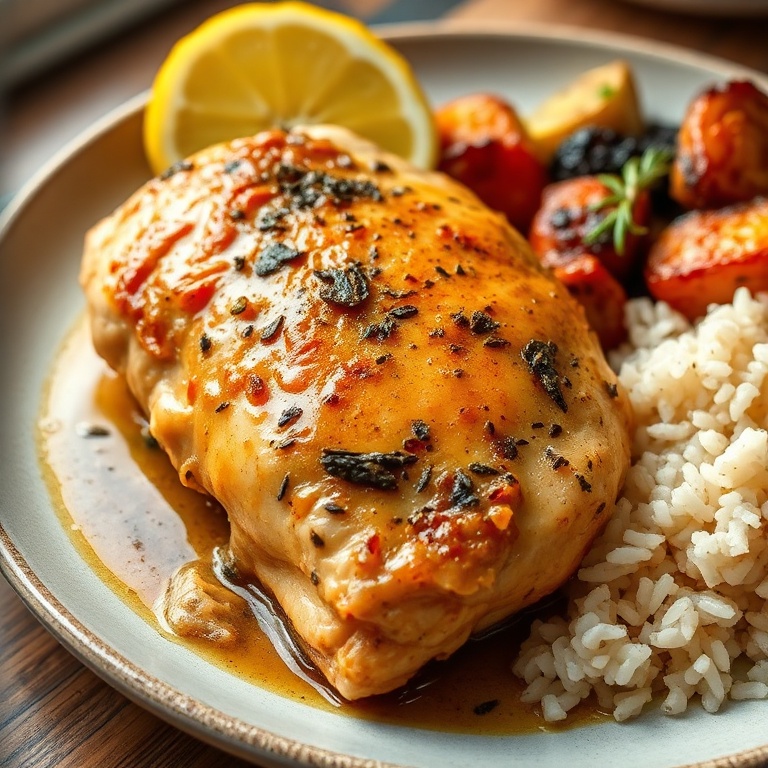 easy slow cooker greek chicken