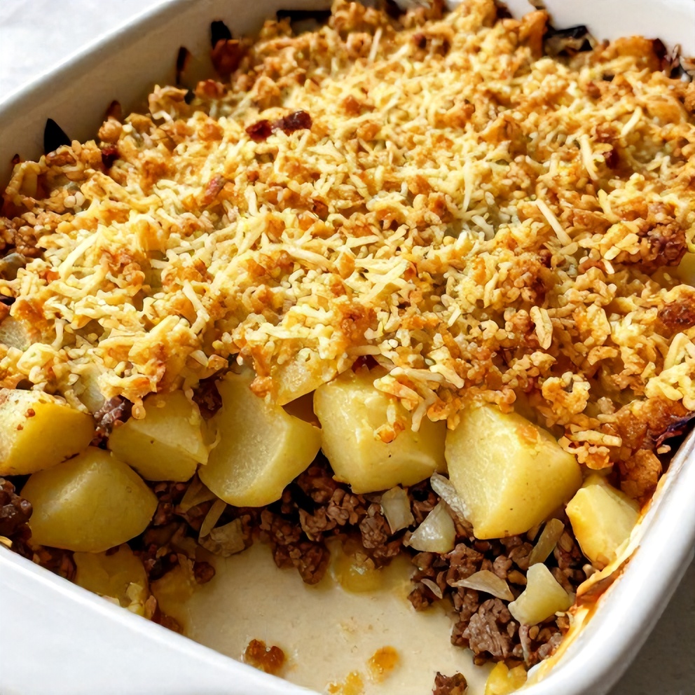 Easy Slow Cooker Potato Casserole