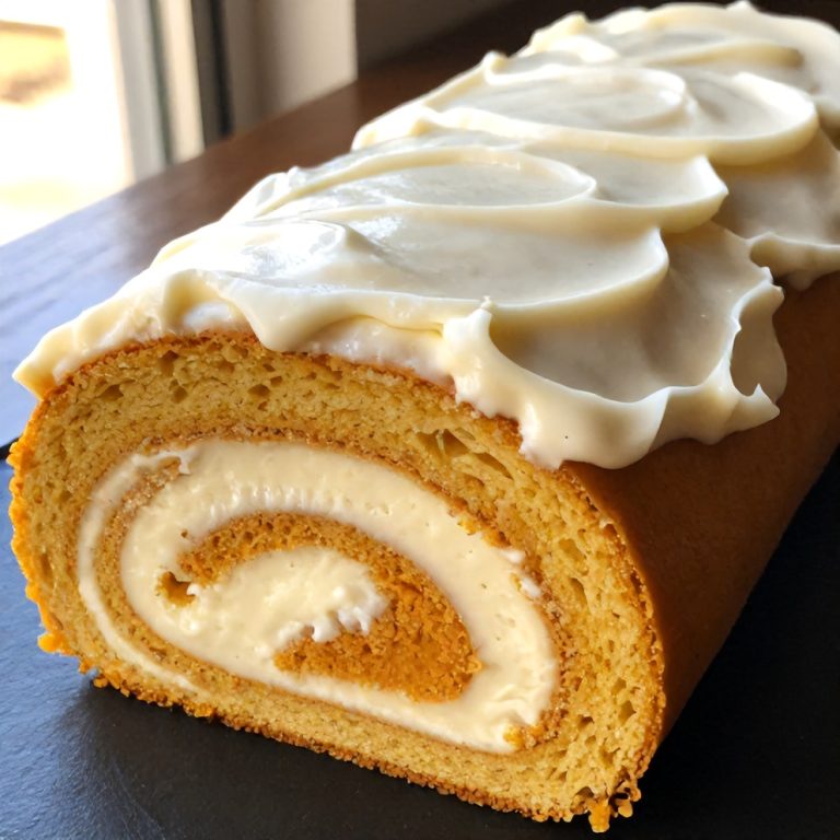 easy spiced pumpkin roll
