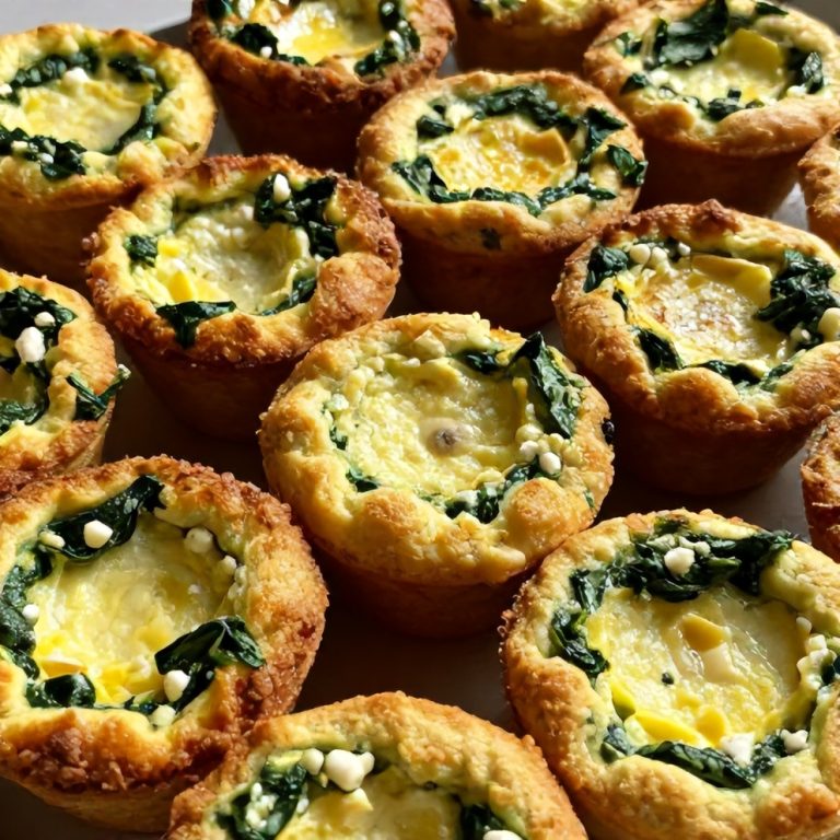 Easy Spinach and Feta Egg Muffins
