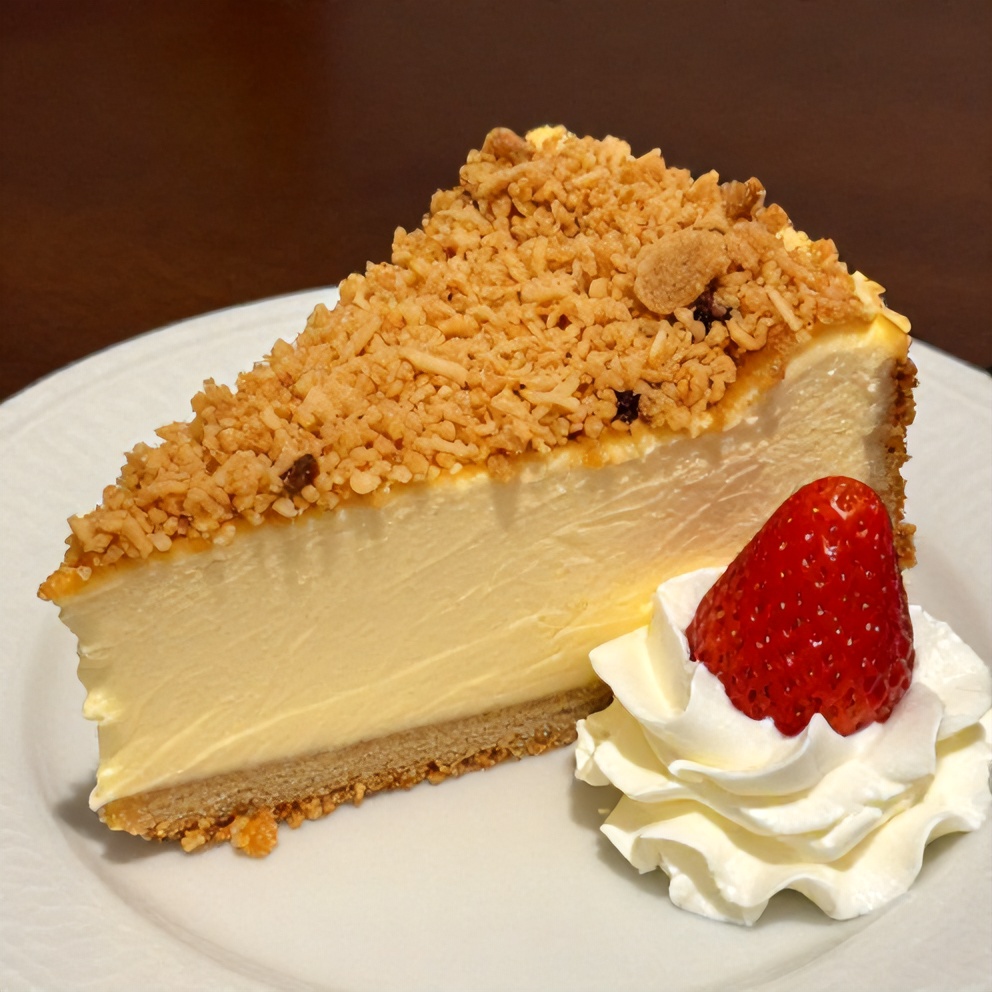 Sliced Strawberry Earthquake Cake on a dessert plate