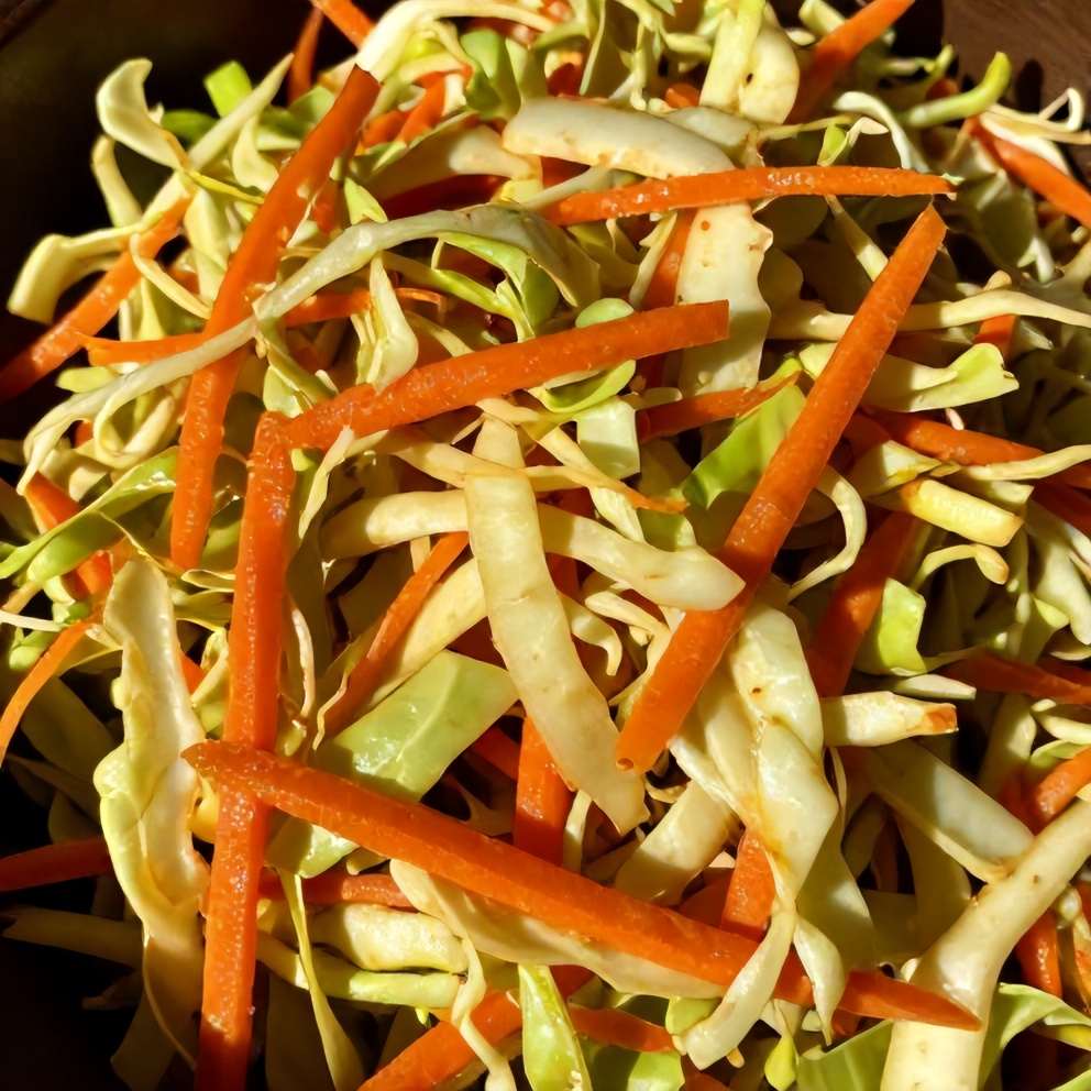 Easy Sweet and Spicy Pickle Slaw