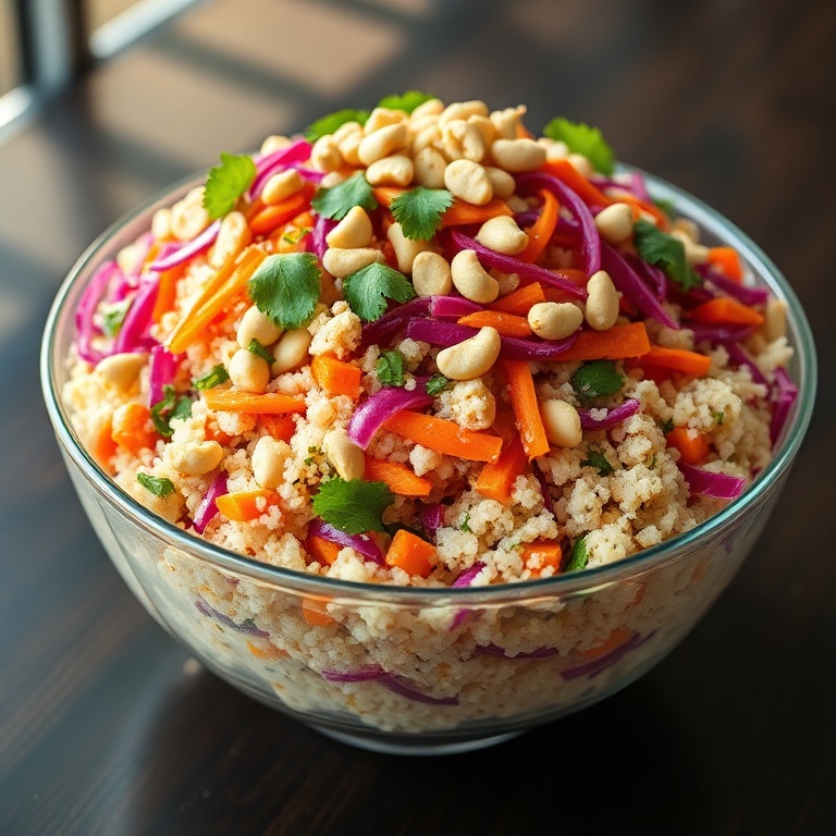easy Thai quinoa salad