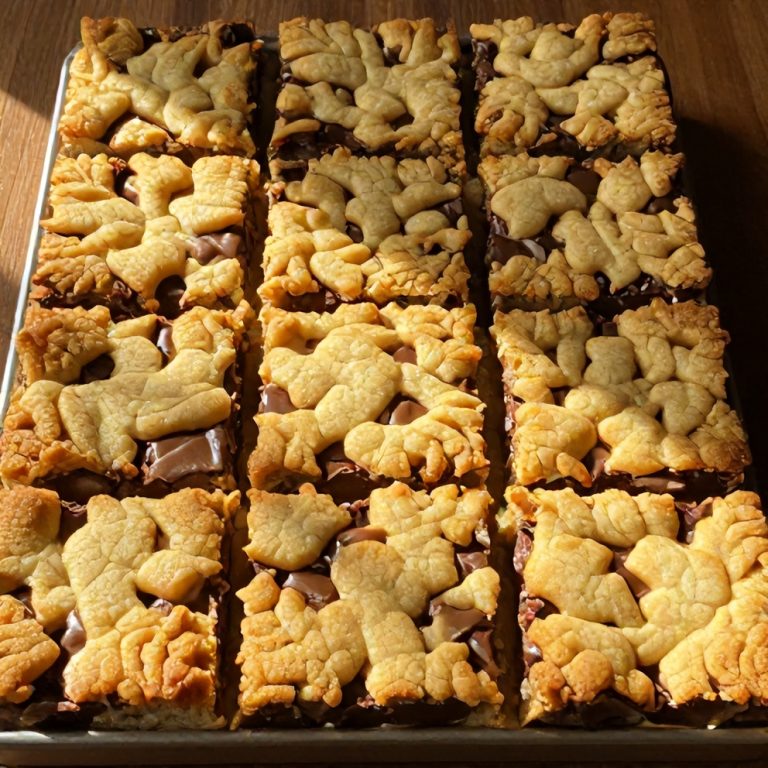 Easy Twix Cookie Bars