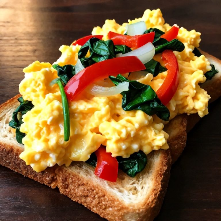 Easy Veggie Scrambled Eggs