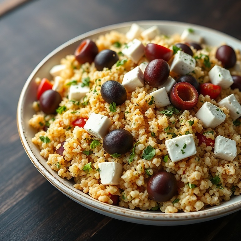 Fresh Mediterranean Quinoa Salad