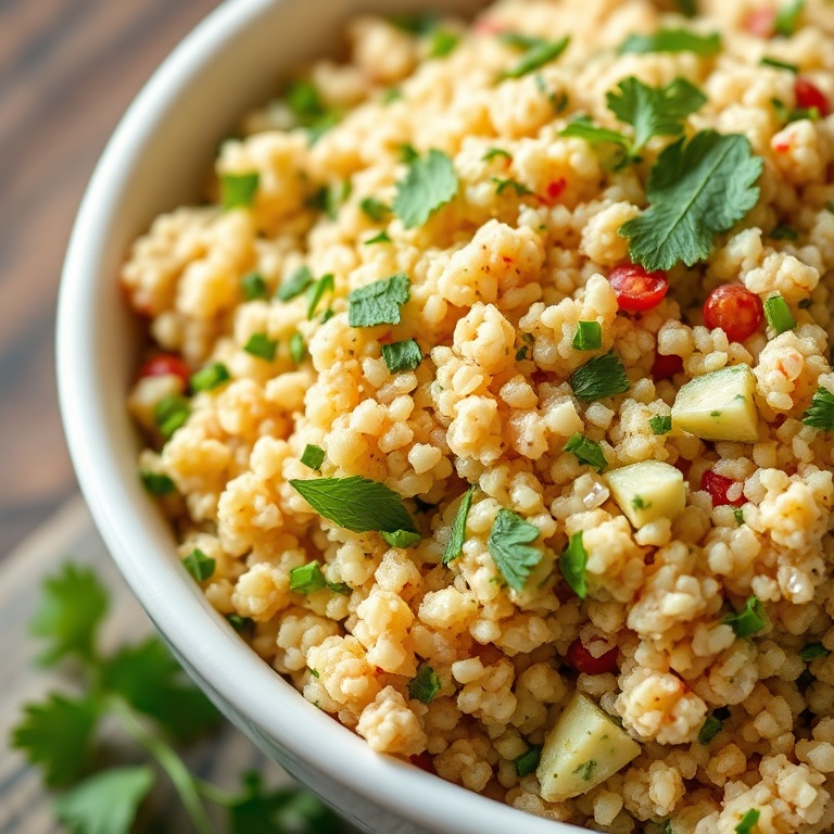 Fresh Mediterranean Quinoa Salad