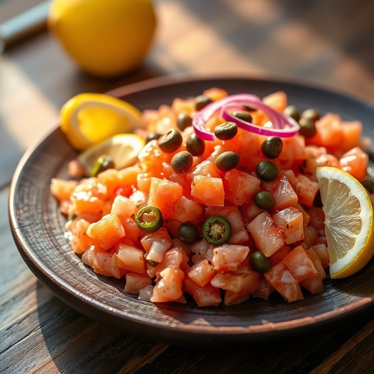 Fresh Salmon Tartare