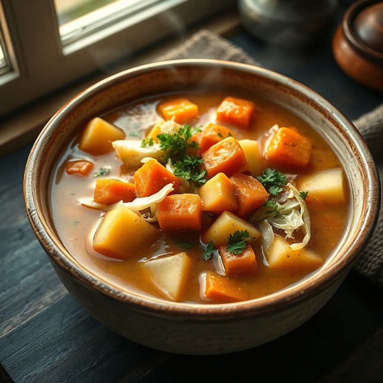 hearty Irish vegetarian stew