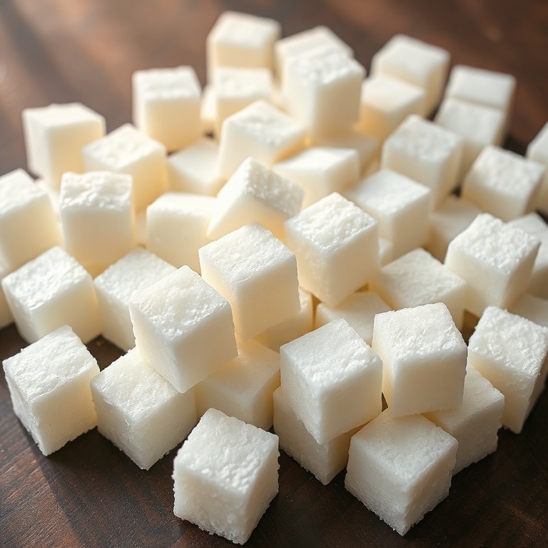 homemade sugar cubes