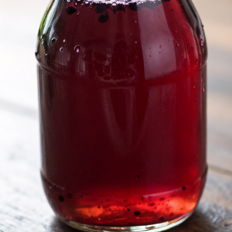 homemade sugar free blueberry syrup