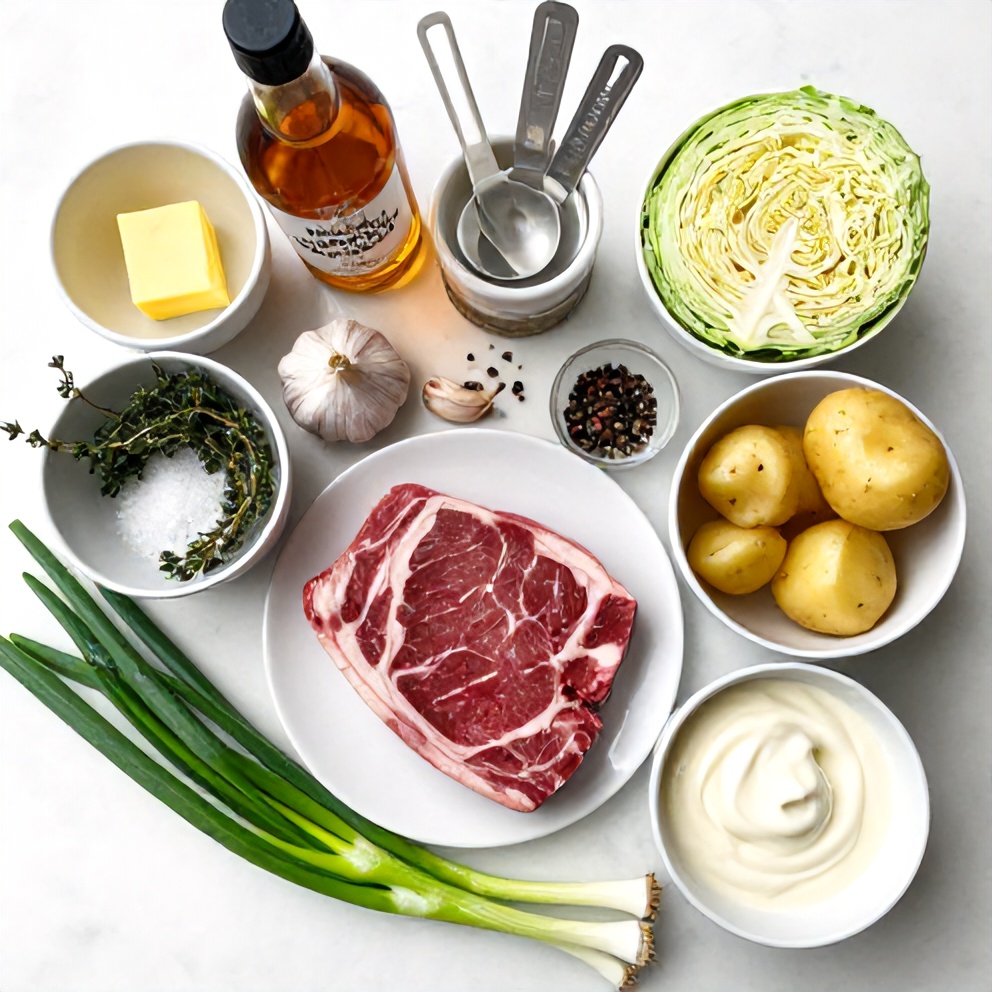 Irish Whiskey Steak Ingredients