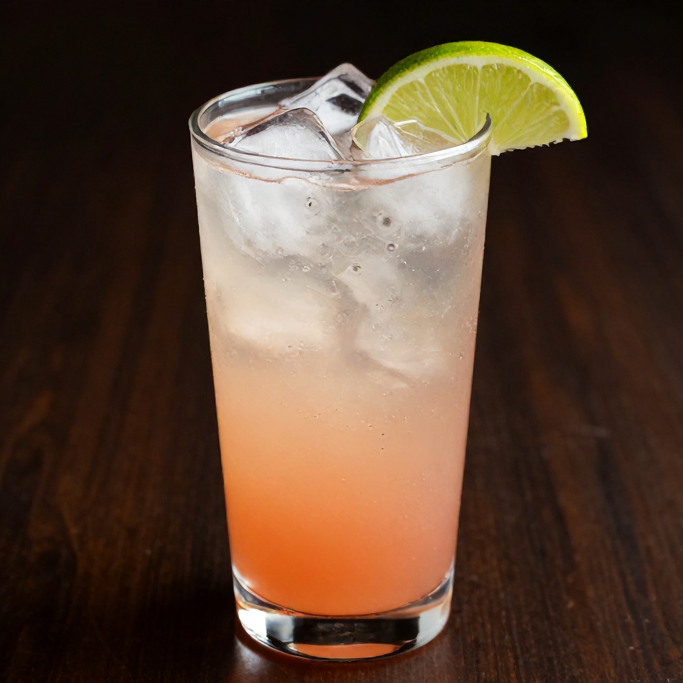 Keto Hibiscus Lime Sparkling Water