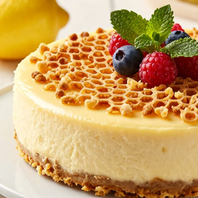 Lemon Lavender Cheesecake