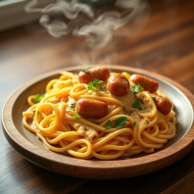 one pot creamy cajun sausage pasta