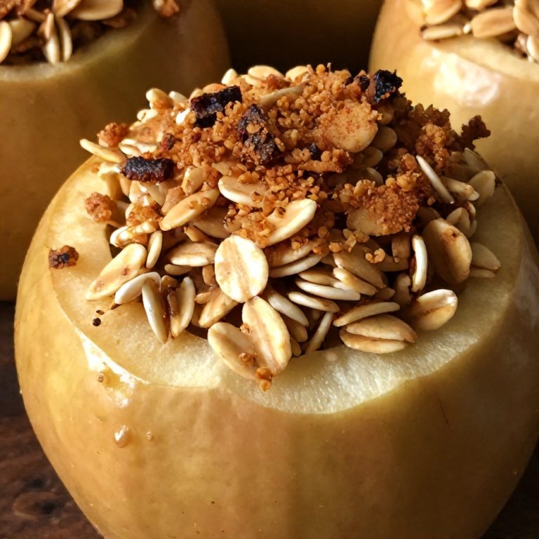 oven baked stuffed apples