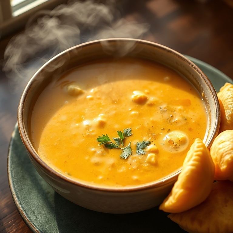 Quick Coconut Curry Soup