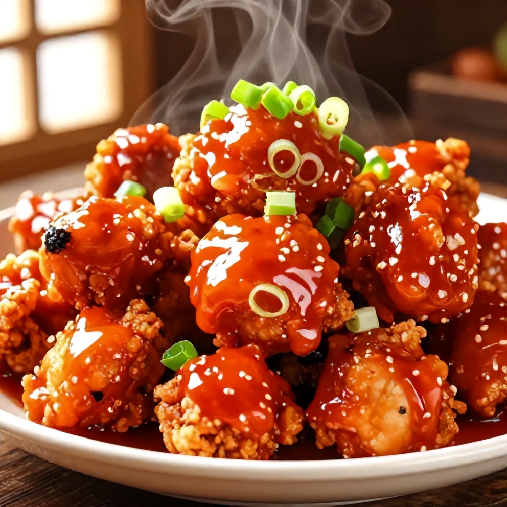 quick spicy dragon chicken recipe