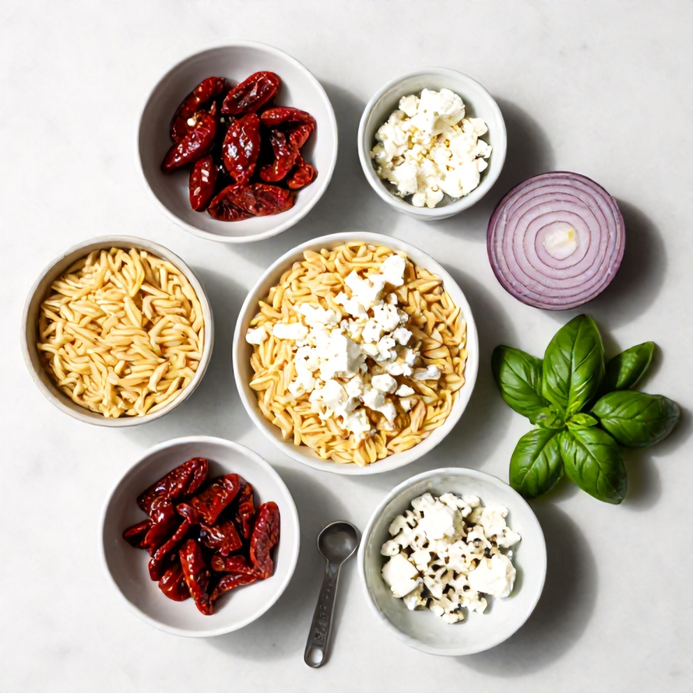 Orzo Salad Ingredients