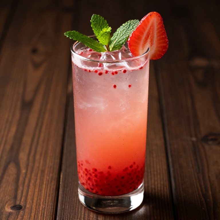 Refreshing Strawberry Mint Lemonade