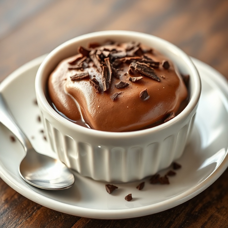 Rich and Creamy Chocolate Budino