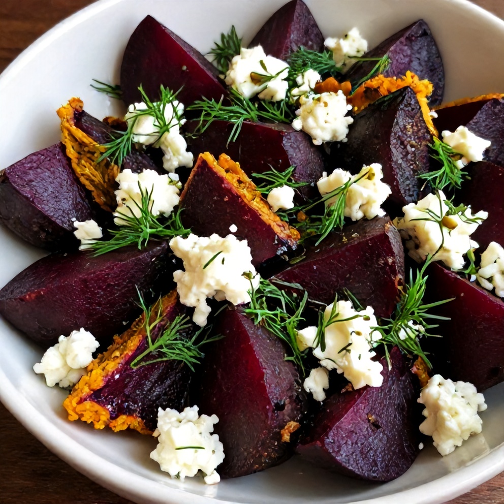 roasted beet salad