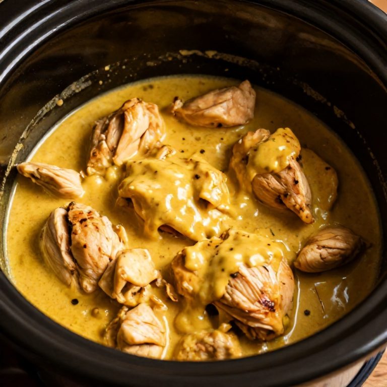 slow cooker honey mustard chicken