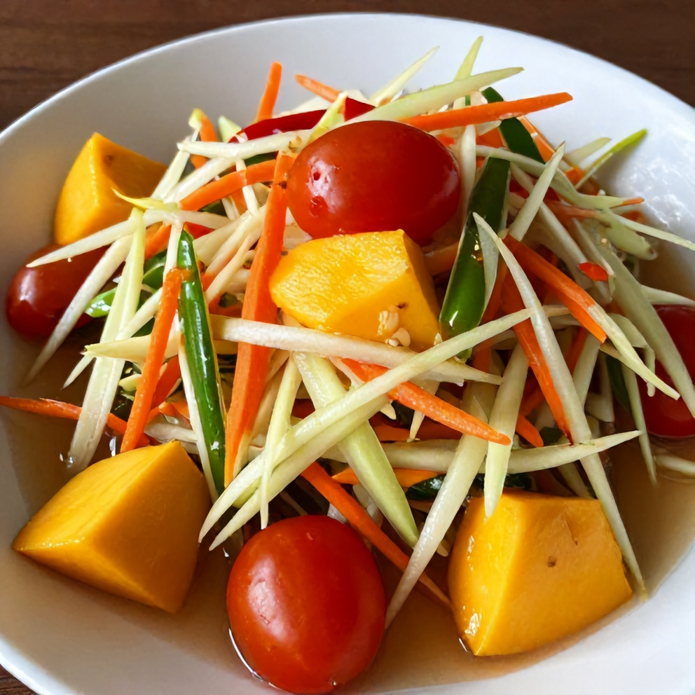 Thai Mango Green Papaya Salad