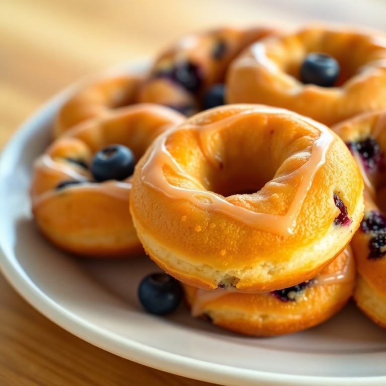 Blueberry Donuts