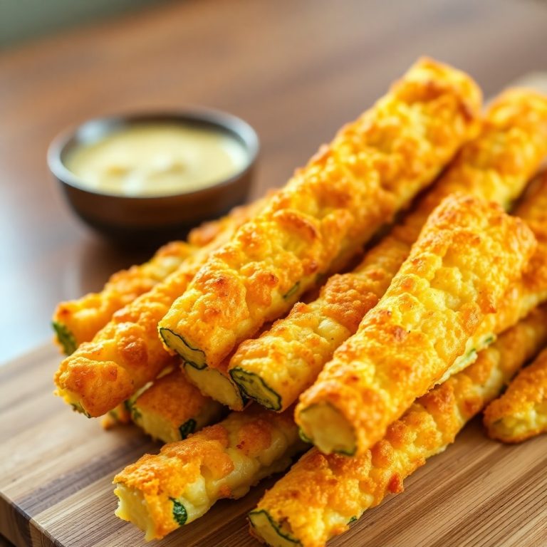 cheesy zucchini breadsticks