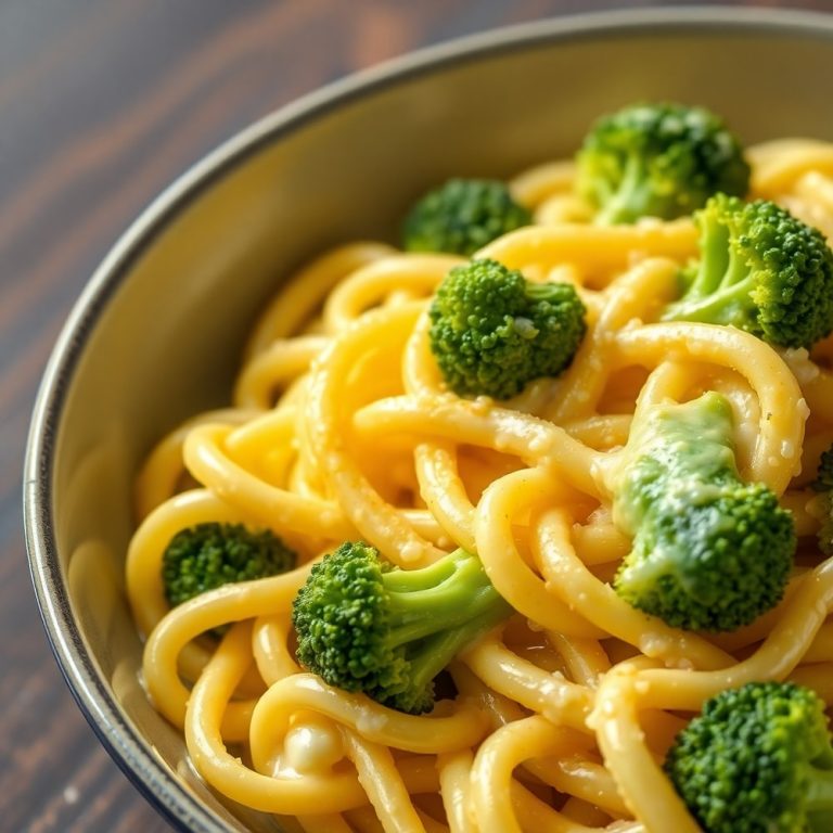 Mafaldine Pasta Limone with Broccoli