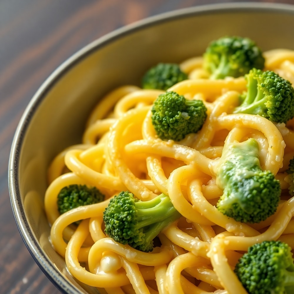 Mafaldine Pasta Limone with Broccoli