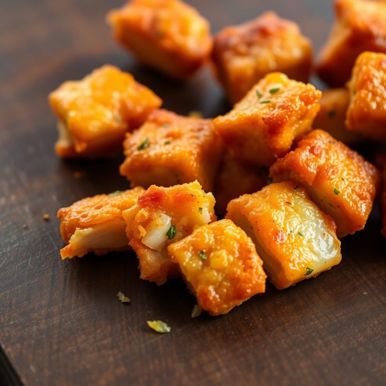 Savory Garlic Pork Bites