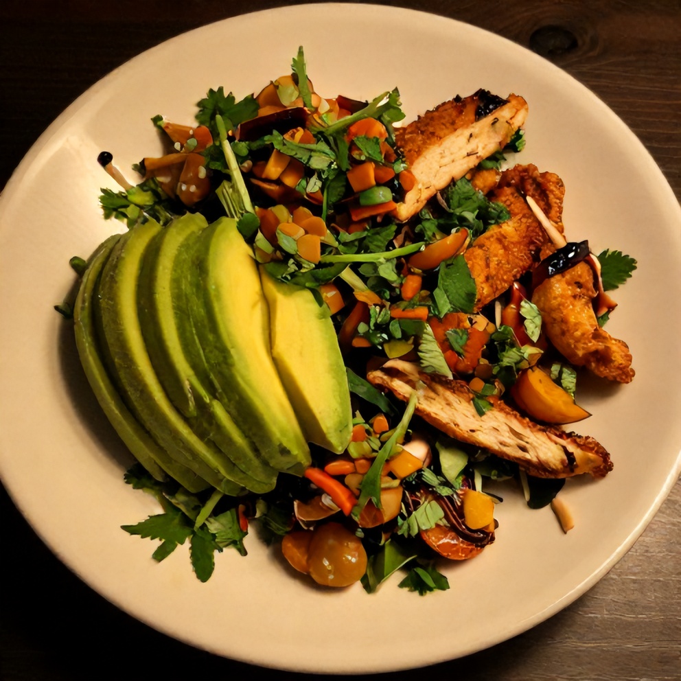 Crispy Jalapeño Popper Chicken Salad