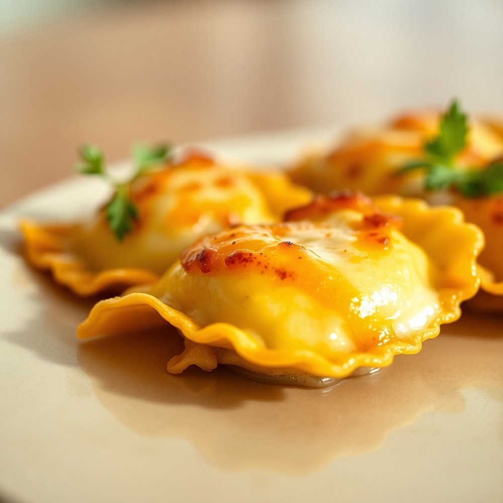 crispy ravioli appetizer