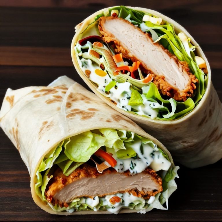 Ultimate Chicken Caesar Wraps