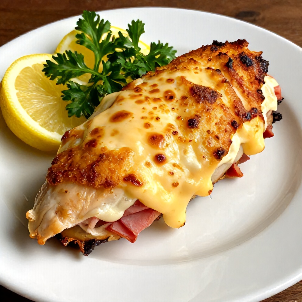 Plated Chicken Roll Ups with Side Salad