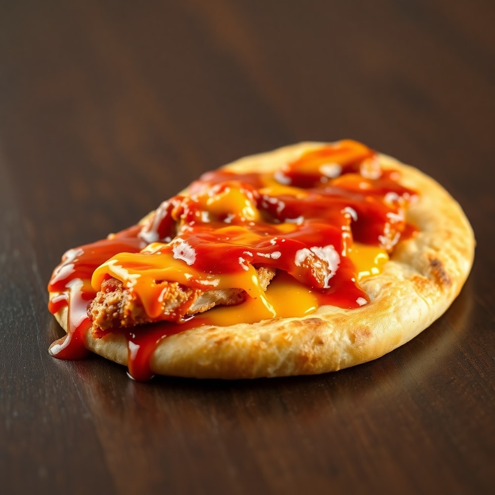 Easy BBQ Chicken Flatbread
