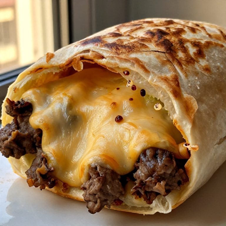 Easy Cheesy Ground Beef Burrito Dinner