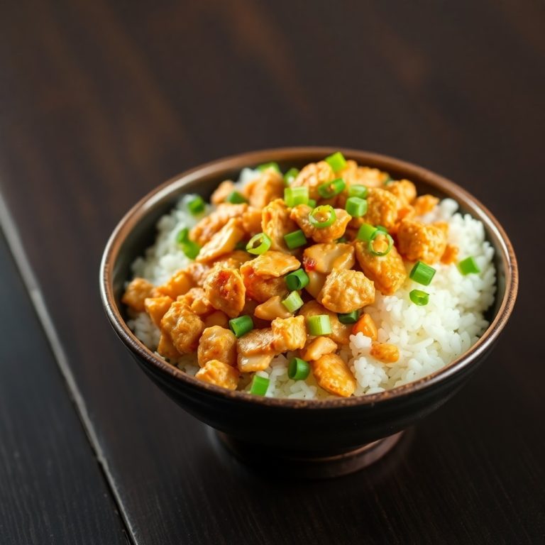Easy Coconut Chicken Rice Bowl