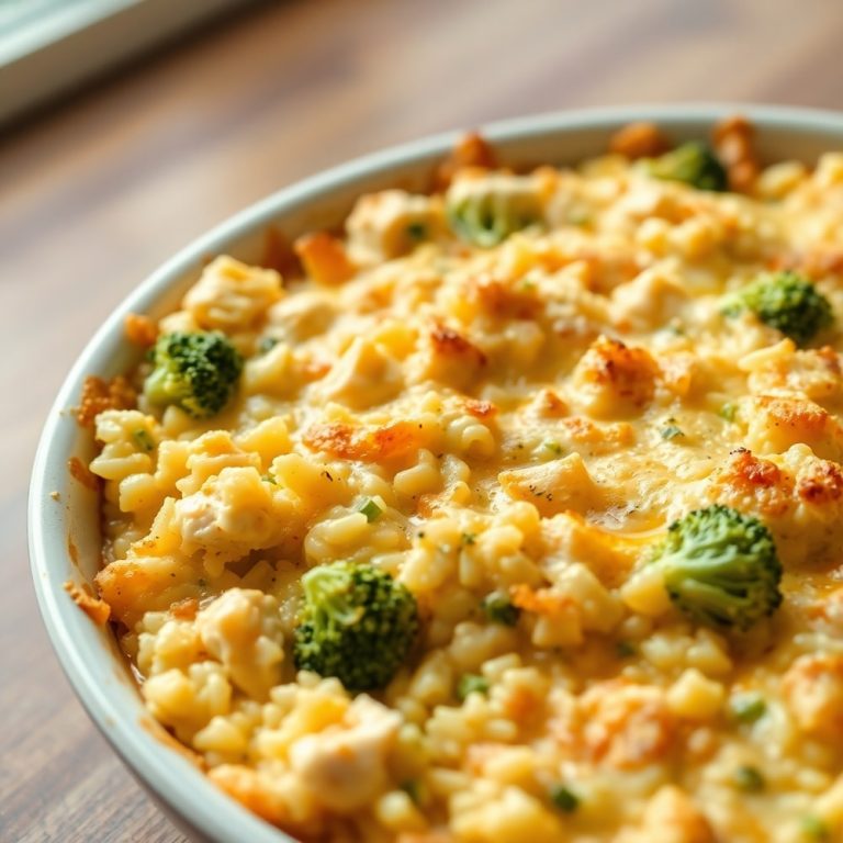 Chicken Broccoli Rice Casserole