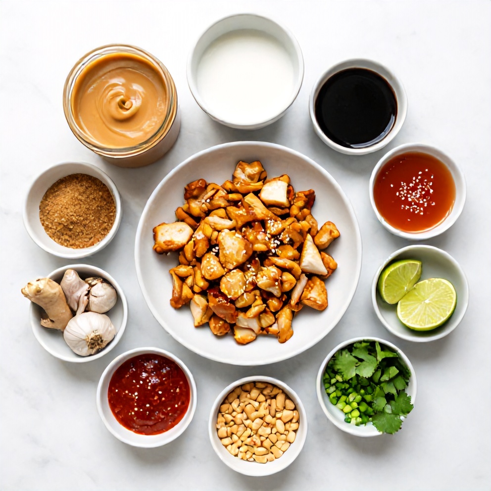 Thai Peanut Chicken Ingredients