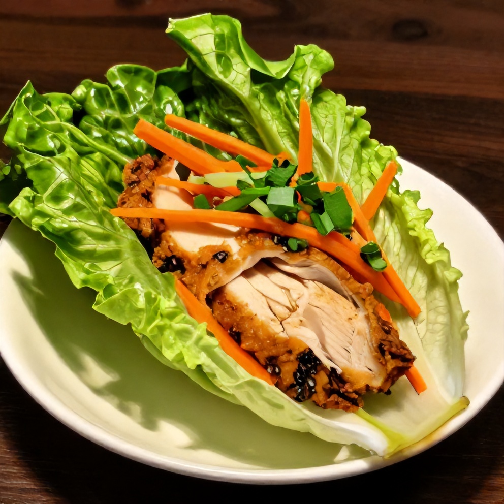 Easy Keto Chicken Lettuce Wraps Final