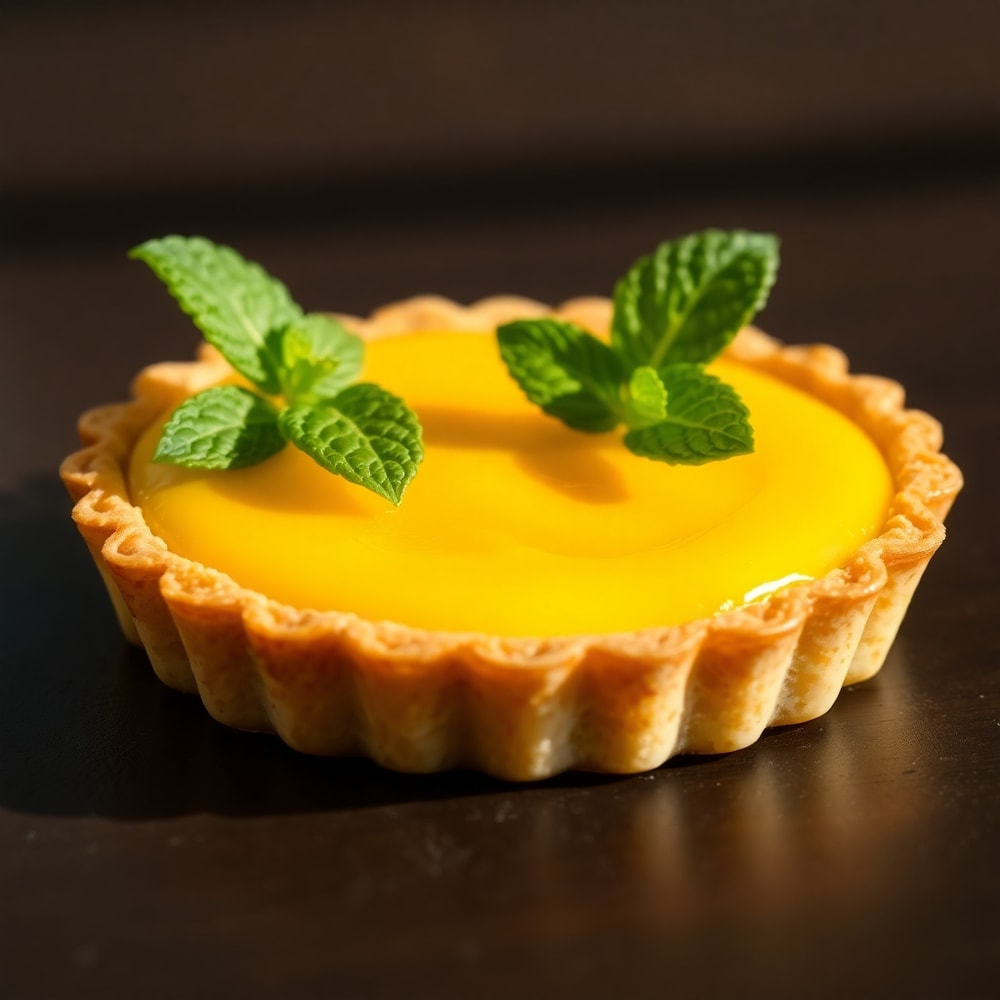 Mango Curd Tart