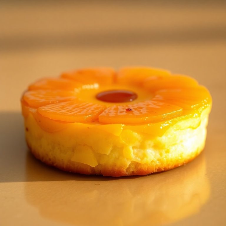 Pineapple Mascarpone Upside-Down Mini Cakes